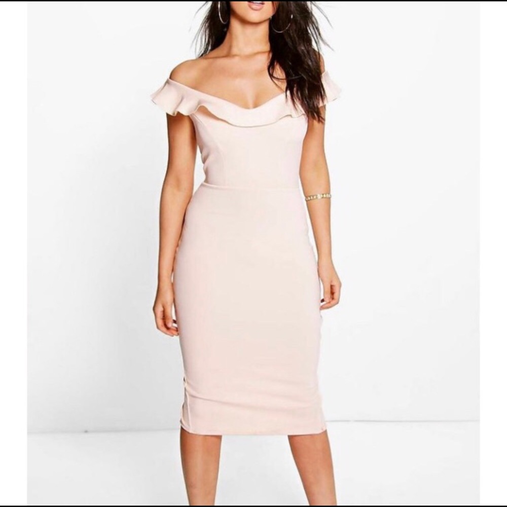 Boohoo Pink Dress